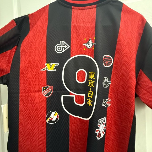 Black and Red Men's Jersey - Picture 5 of 8
